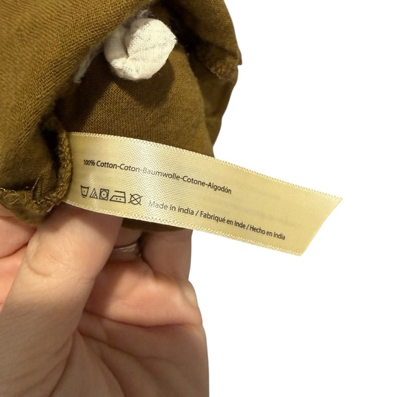 Free People Alexi Top in the green viper combo color and size small - Picture 6 of 8